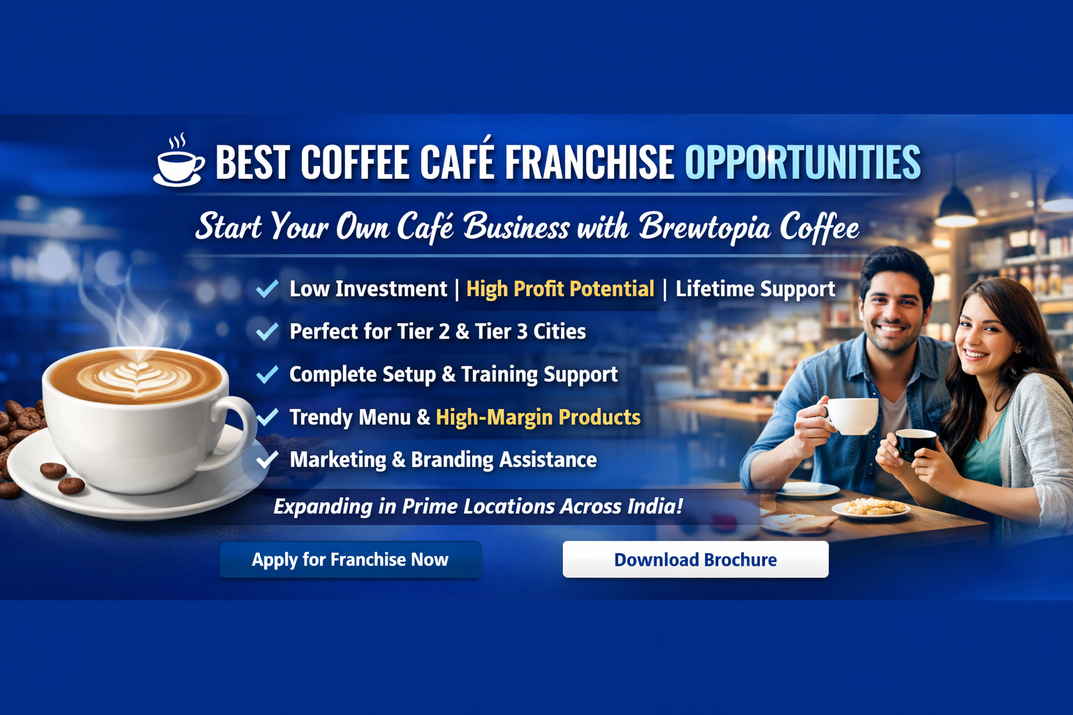 Best Coffee Café Franchise Opportunities