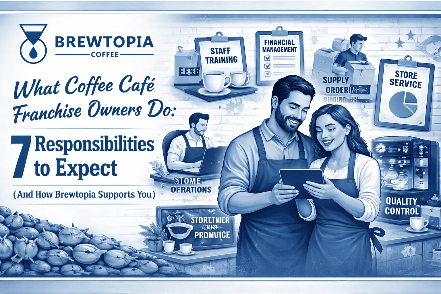 Brewtopia franchise owners' key responsibilities