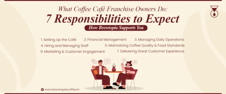 What Coffee Café Franchise Owners Do 7 Responsibilities to Expect- Brewtopia Coffee